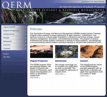 QERM Interdisclipinary Graduate Program > homepage