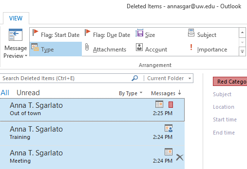 Cleaning Up Outlook Calendars | Records Management Services