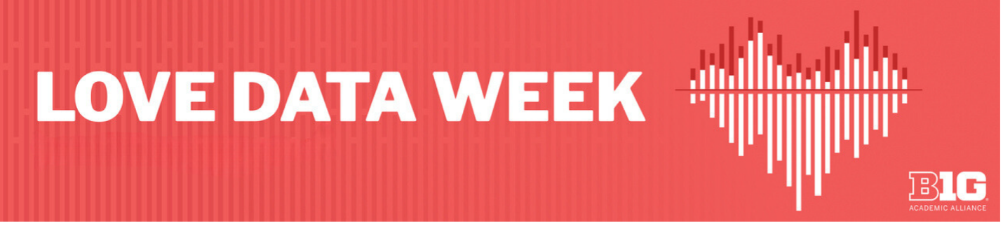love data week big 10 logo