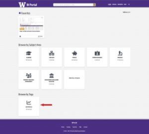 BI Portal Landing Page