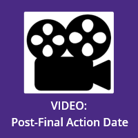 Post-Final Action Date video