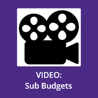 Sub Budgets video