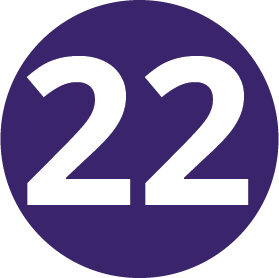 number 22
