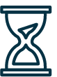 magenta hourglass icon